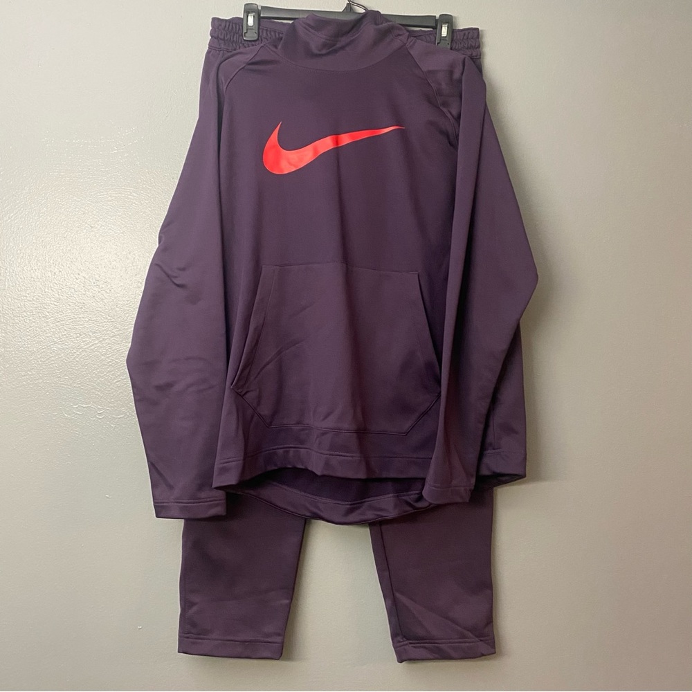 Nike Curved Hem Hoodie & Joggers Set - XL